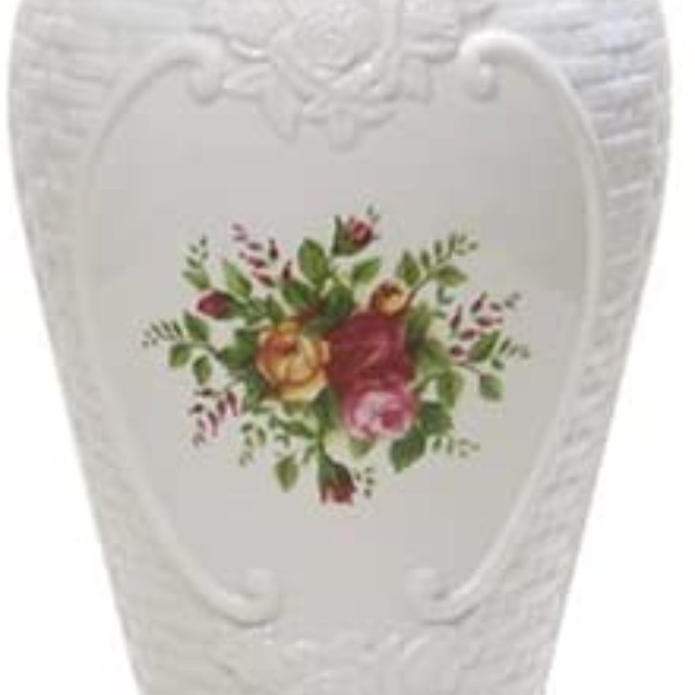 ROYAL ALBERT OLD COUNTRY ROSE 14" HUGE VASE